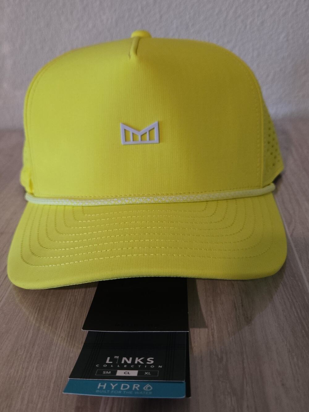 Melin Odyssey Links Hydro Snapback Hat - Men's - Classic / Neon Yellow